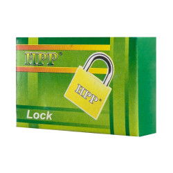 HPP Μεταλλικό Λουκέτο Πέταλο με Κλειδί 32mm [CTL-0041]