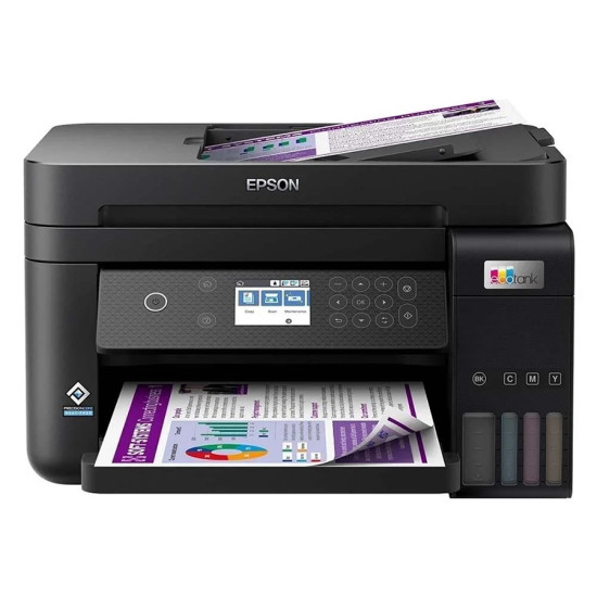 Epson EcoTank L6270 Έγχρωμο Πολυμηχάνημα Inkjet με WiFi και Mobile Print Epson EcoTank L6270 Έγχρωμο Πολυμηχάνημα Inkjet με WiFi και Mobile Print