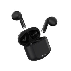 iXchange ES-02 In-ear Bluetooth Handsfree Ακουστικά με Θήκη Φόρτισης Μαύρα