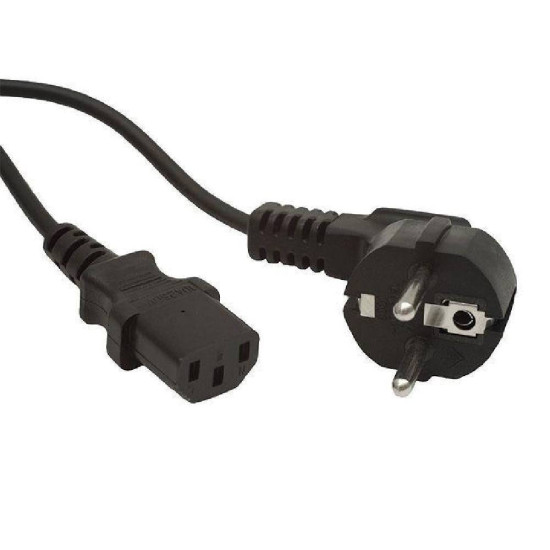 Cablexpert Schuko - IEC C13 Cable 1.8m Μαύρο [PC-186]