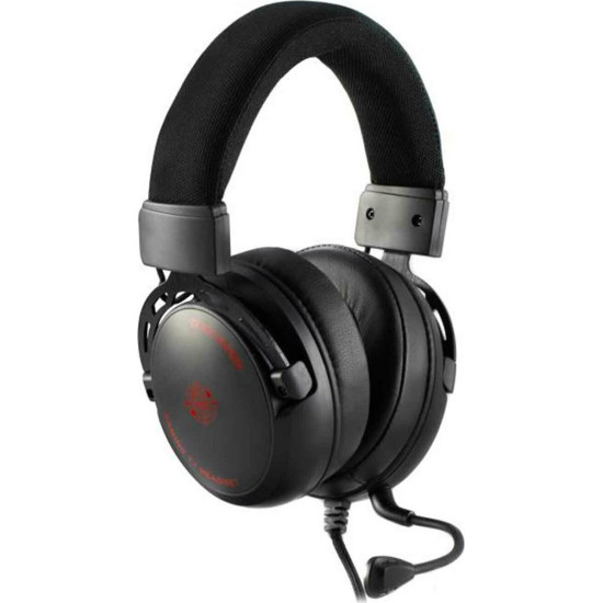 Zeroground HD-3300G IKEDA v2.0 Over Ear Gaming Headset με σύνδεση 3.5mm / USB