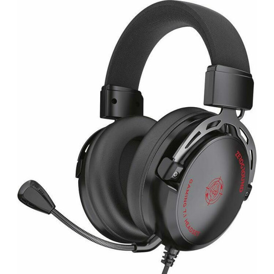 Zeroground HD-3300G IKEDA v2.0 Over Ear Gaming Headset με σύνδεση 3.5mm / USB
