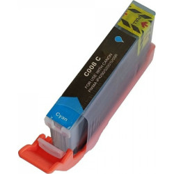 Συμβατό Μελάνι Εκτυπωτή InkJet Canon CLI-8C (0621B001) 14ml Κυανό