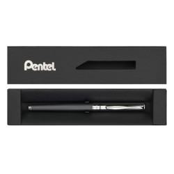 Pentel Στυλό Δώρου με Καπάκι Energel Gel 0.7mm με Μπλε Μελάνι Μαύρο