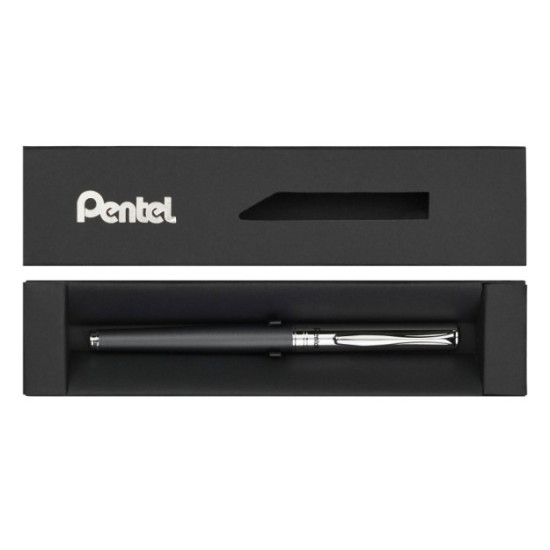Pentel Στυλό Δώρου με Καπάκι Energel Gel 0.7mm με Μπλε Μελάνι Μαύρο