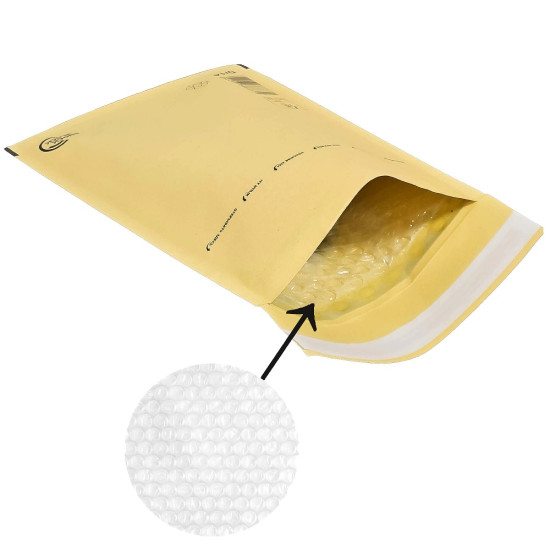 Shock Block D/14 Φάκελος Φυσσαλίδα Kraft 18x26.5cm