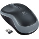 Logitech M185 Ασύρματο Mini Ποντίκι Γκρι (910-002238)