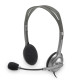 Logitech H110 On Ear Multimedia Ακουστικά με μικροφωνο και σύνδεση 3.5mm Jack σε Γκρι χρώμα