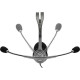 Logitech H110 On Ear Multimedia Ακουστικά με μικροφωνο και σύνδεση 3.5mm Jack σε Γκρι χρώμα