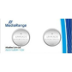 MediaRange Premium Alkaline Coin Cell AG13 Μπαταρίες LR44 1.5V 2τμχ