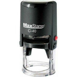 MaxStamp C40 Αυτόματη σφραγίδα στρογγυλή με διάμετρο 40mm