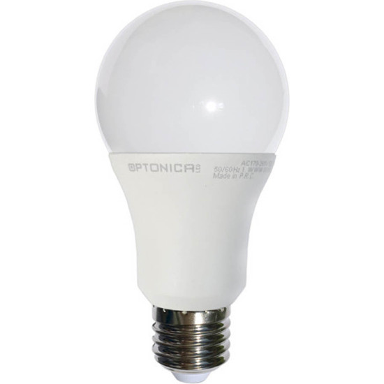 Optonica SP10-A2 Λάμπα LED για Ντουί E27 και Σχήμα A60 Θερμό Λευκό 806lm