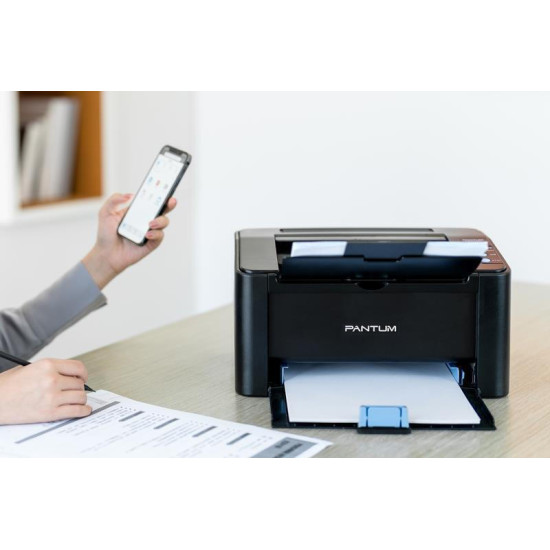 Pantum P2500W Ασπρόμαυρος Εκτυπωτής Laser με WiFi και Mobile Print Pantum P2500W Ασπρόμαυρος Εκτυπωτής Laser με WiFi και Mobile Print