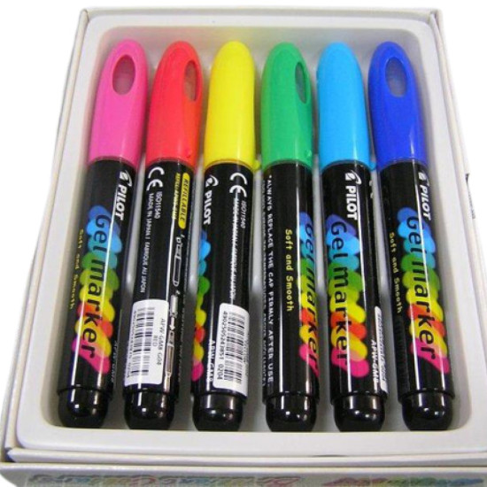 Pilot gel marker σε στυλό πορτοκαλί