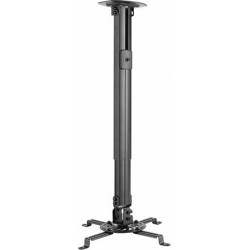 Brateck Βάση Projector Οροφής με Μέγιστο Φορτίο 13.5kg Μαύρη [PRB-18M]