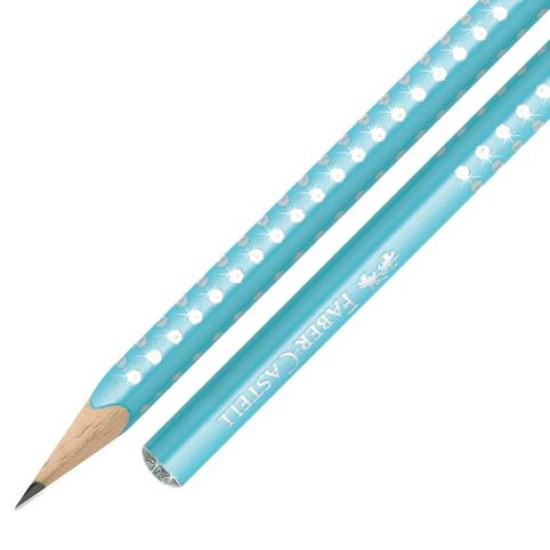Faber-Castell Sparkle Μολύβι B Γαλάζιο