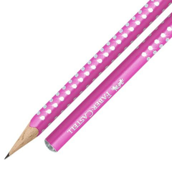 118212 - Μολύβι Faber Castell Sparkle ΙΙ Ροζ