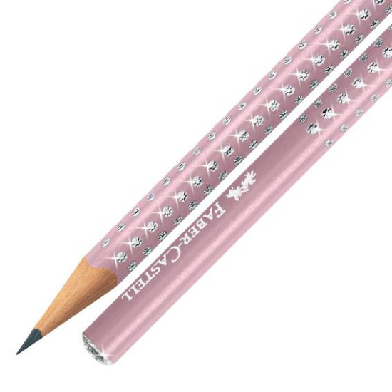 118234 - Μολύβι Faber Castell Sparkle ΙΙ Ροζέ Shadow