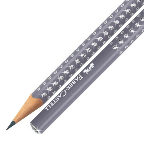 Faber-Castell Sparkle Μολύβι B Γκρι