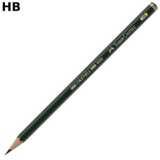 Faber-Castell 9000 Μολύβι HB Πράσινο