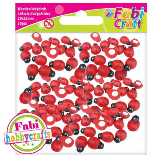 130106 - Πασχαλίτσες Fabi Craft 20x25mm 50τεμ