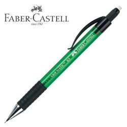 Faber-Castell Gripmatic Μηχανικό Μολύβι 0.5mm με Γόμα Πράσινο
