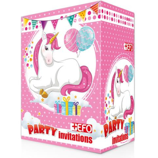 139401 -  Προσκλήσεις Πάρτυ με Φάκελο 10x14εκ