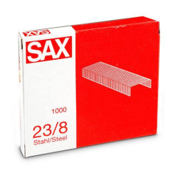 Sax Σύρματα Συρραπτικού 23/8 1000τμχ