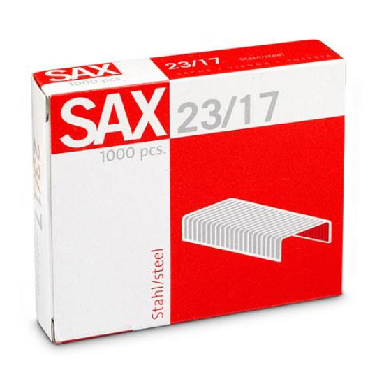 Sax Σύρματα Συρραπτικού 23/17 1000τμχ 152317