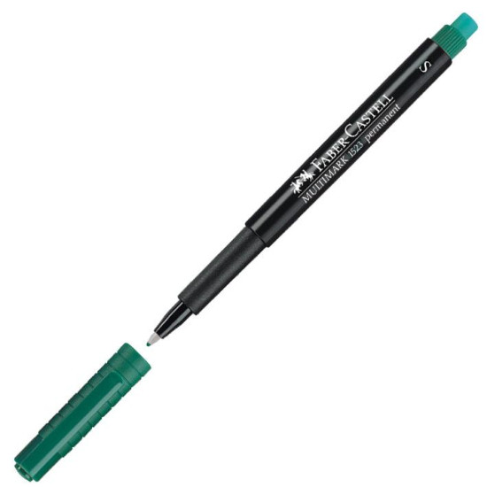 Faber-Castell Multimark 1523 Μαρκαδόρος για CD/DVD 0.4mm Πράσινος