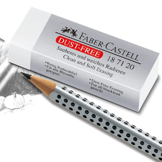 187120 - Γομολάστιχα  Faber Castell Dust-Free White 187120