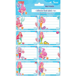 Ετικέτες Αυτοκόλλητες Sticki Mermaid 16τεμ