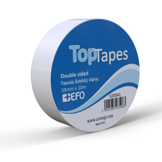 320041 - Ταινία Διπλής Όψης TopTape  38mmx10m