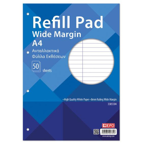 3385504 - Ανταλλακτικά Φύλλα Α4 Εκθέσεων 50Φ