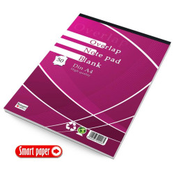 Μπλοκ Σημειώσεων 50 Φύλλων Α4 με Λευκές Σελίδες