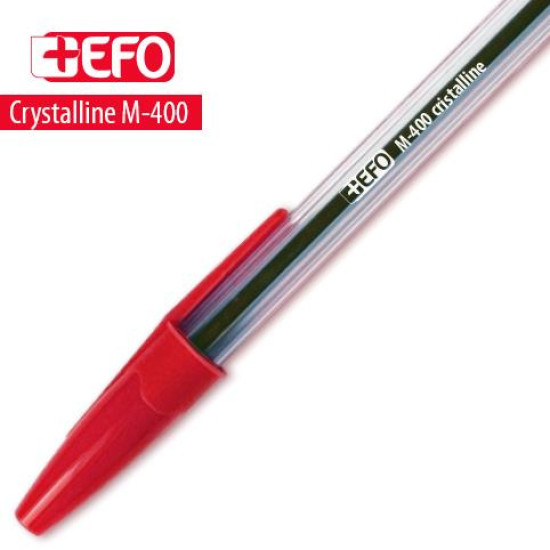 384003 -  Στυλό  +Εfo Crystalline M-400 Μ Κόκκινο