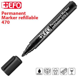 +Efo 470-2 F Ανεξίτηλος Μαρκαδόρος 3mm Μαύρος +Efo 470-2 F Ανεξίτηλος Μαρκαδόρος 3mm Μαύρος