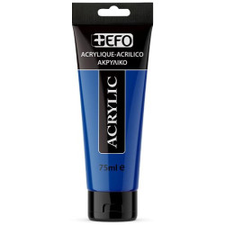 388412 - Ακρυλικό  +EFO 75ml 412 Cobalt Blue