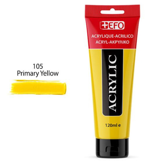 389105 - Ακρυλικό  +EFO 120ml 105 Primary Yellow
