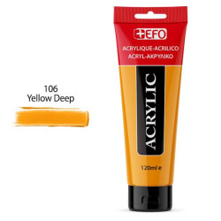 389106 - Ακρυλικό  +EFO 120ml 106 Yellow Deep