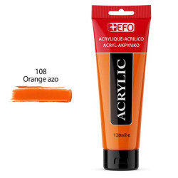 389108 - Ακρυλικό  +EFO 120ml 108 Orange azo