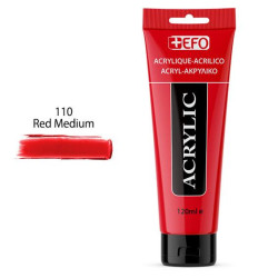 389110 - Ακρυλικό  +EFO 120ml 110 Red Medium