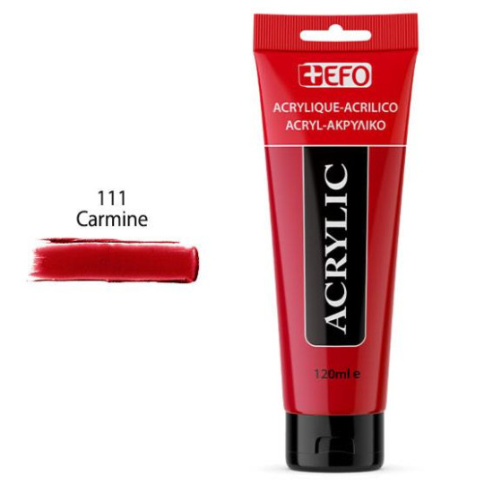 389111 - Ακρυλικό  +EFO 120ml 111 Carmine
