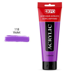 389118 - Ακρυλικό  +EFO 120ml 118 Violet