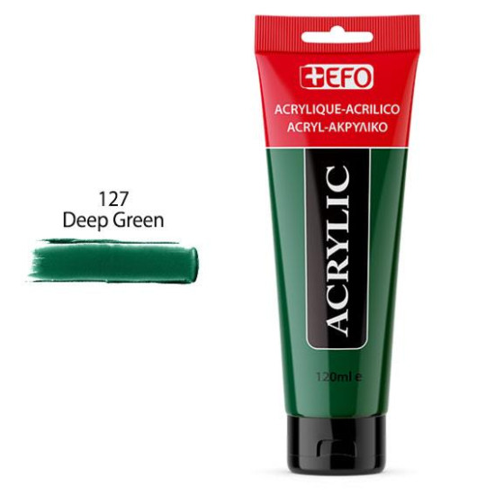 389127 - Ακρυλικό  +EFO 120ml 127 Deep Green