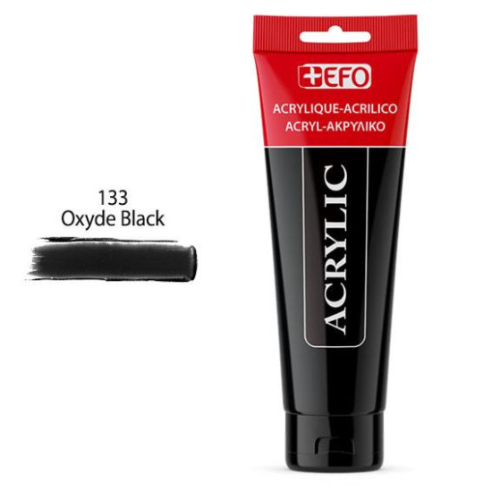 389133 - Ακρυλικό  +EFO 120ml 133 Oxyde Black