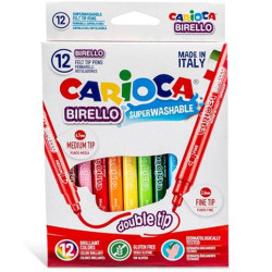 Μαρκαδόροι Carioca Birello 12τεμ