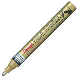 Pentel Μαρκαδόρος Λαδιού Χρυσός Medium (MMP10X)