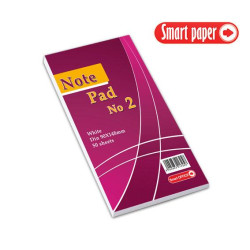 705302 - Μπλοκ κολλητό Λευκό Νο2 90x148mm