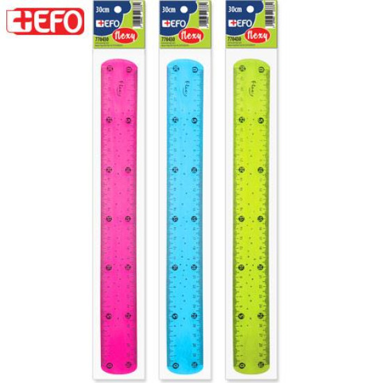 770430 -  Χάρακες +Efo Flexy 30εκ